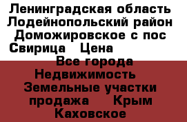 Ленинградская область Лодейнопольский район Доможировское с/пос Свирица › Цена ­ 1 700 000 - Все города Недвижимость » Земельные участки продажа   . Крым,Каховское
